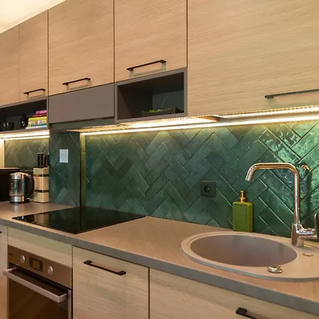 Apartment 2 Bedroom Apt, 2 Garage Spots & Balconies, Self Check-in, By Cohost Druskininkai