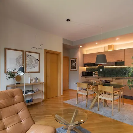 Apartment 2 Bedroom Apt, 2 Garage Spots & Balconies, Self Check-in, By Cohost Druskininkai